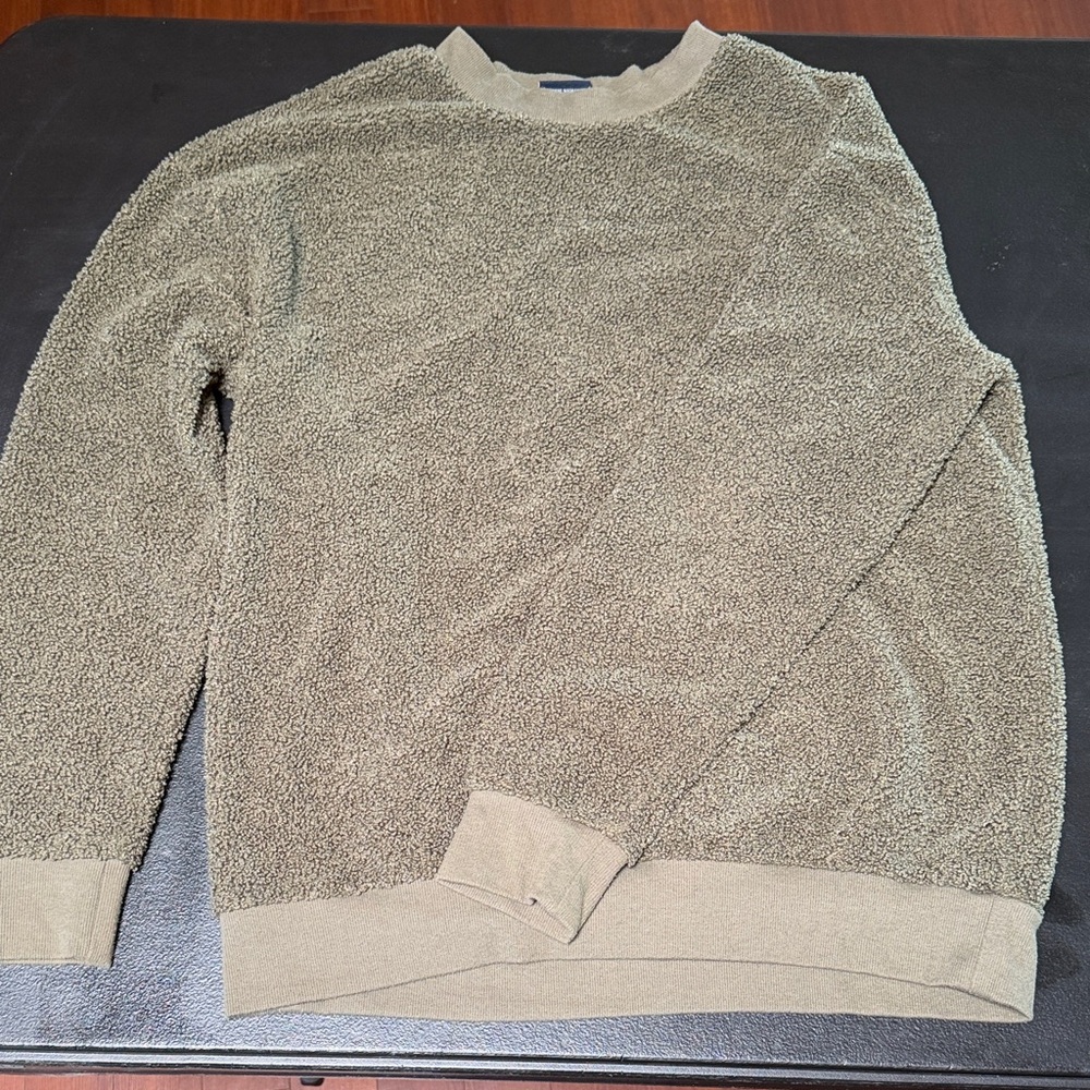 Charles River apparel dark green oversized sweatshirt